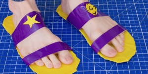 Camp Galileo Anywhere - Live Online Classes Duct Tape DIY: Summer Sandals