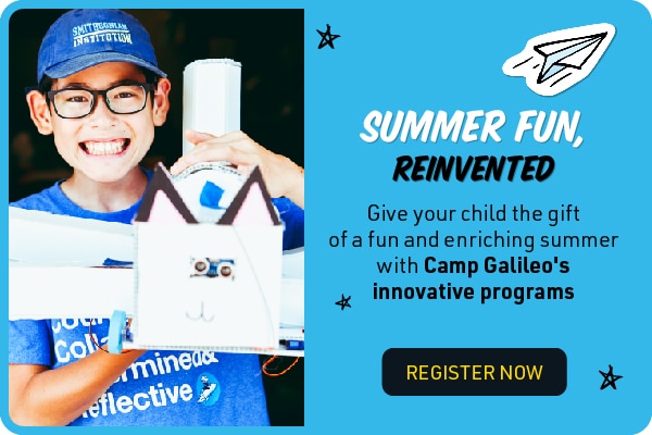 Give your child the gift of a fun and enriching summer with Camp Galileo’s innovative programs. Register now!